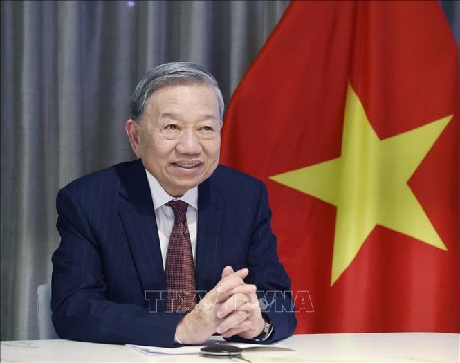 Tổng Bí thư Tô Lâm điện đàm với nguyên Thượng nghị sĩ Hoa Kỳ Patrick Leahy