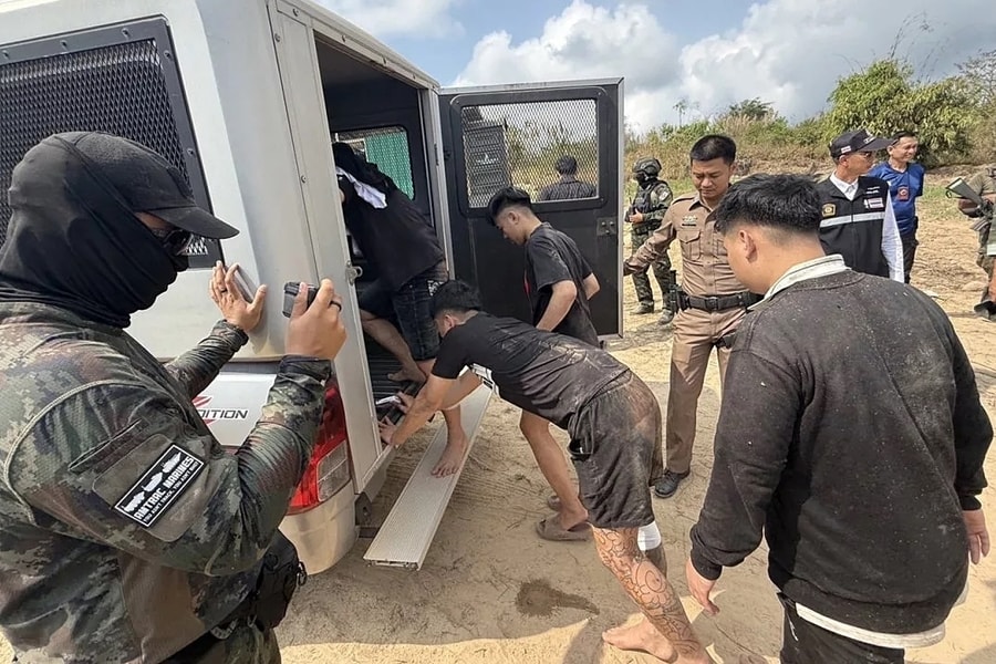 Thái Lan bắt giữ nhóm người Việt vượt biên từ Campuchia