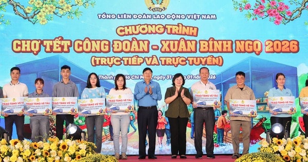 Chợ Tết Công đoàn trực tuyến phục vụ 215.000 lượt công nhân lao động mua sắm trị giá gần 110 tỉ đồng