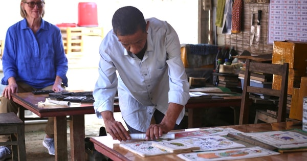 Khám phá tranh dân gian làng Sình xứ Huế