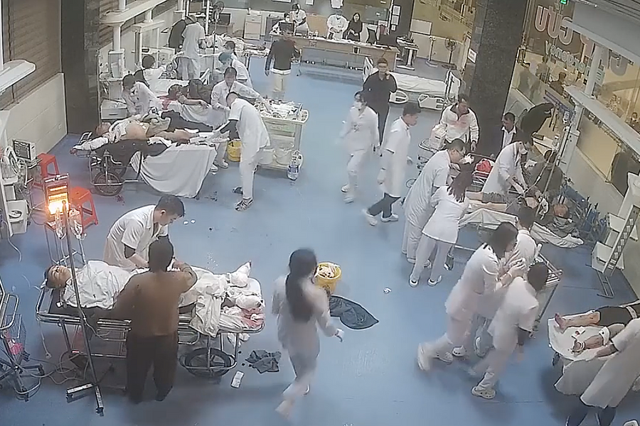 10 nạn nhân vụ ném mìn ở Thanh Hóa 'bị găm đầy mảnh kim khí'