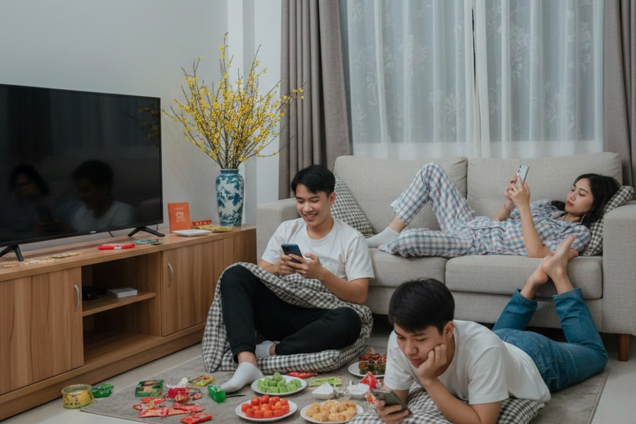 Ba lý do giới trẻ không đi chúc Tết