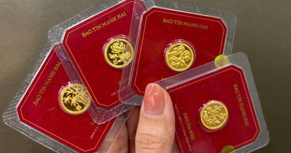 Rộ trào lưu mua vàng mini 0,1 chỉ dịp Thần Tài