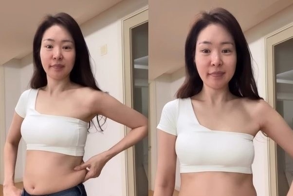 Nữ diễn viên 'khoe' tăng cân sau Tết