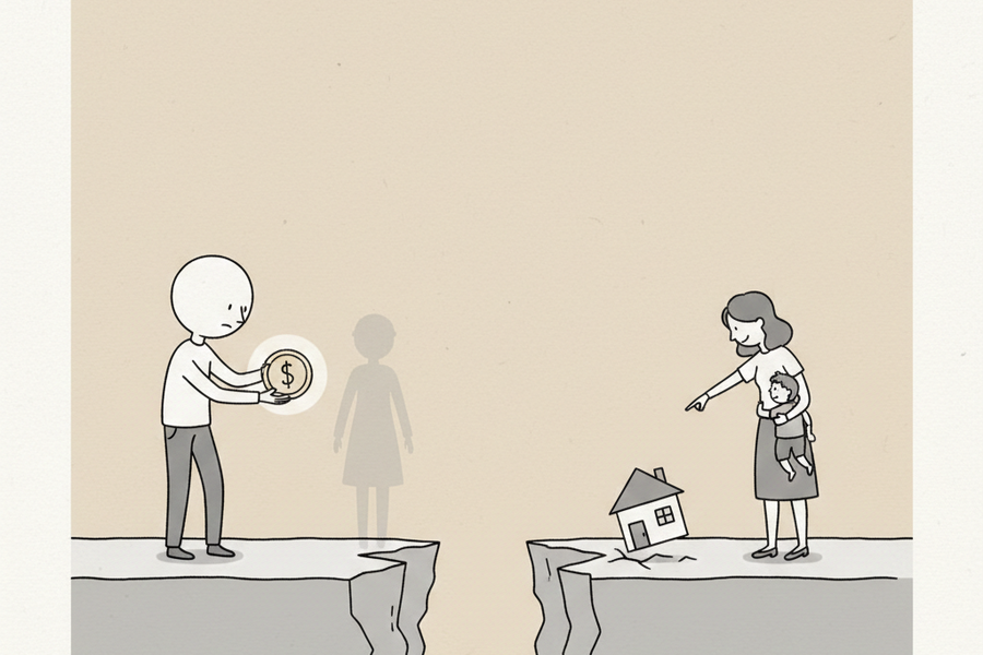 Giấu vợ vay ngân hàng 2 tỷ đồng để giúp tình cũ