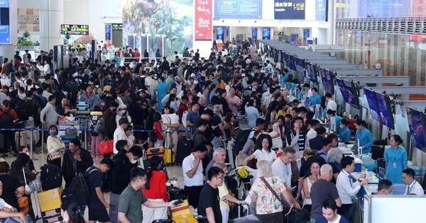 Nội Bài lập kỷ lục trong ngày cuối kỳ nghỉ Tết