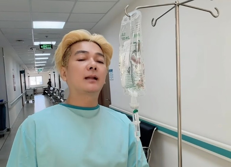 Vũ Hà nhập viện cấp cứu