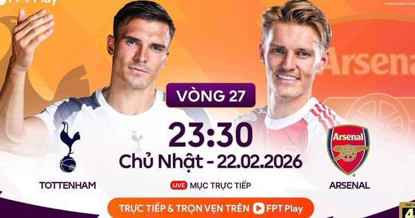 Kênh và link xem trực tiếp Tottenham đấu Arsenal ngày 22/2