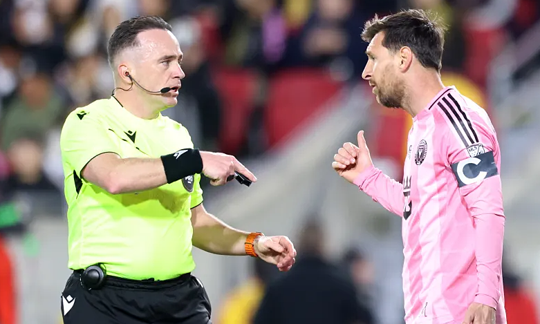 Messi được minh oan vụ đối chất trọng tài MLS