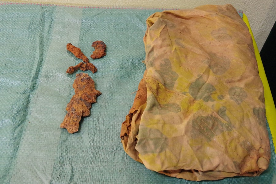 Phát hiện hài cốt liệt sĩ an táng trong hòm đạn