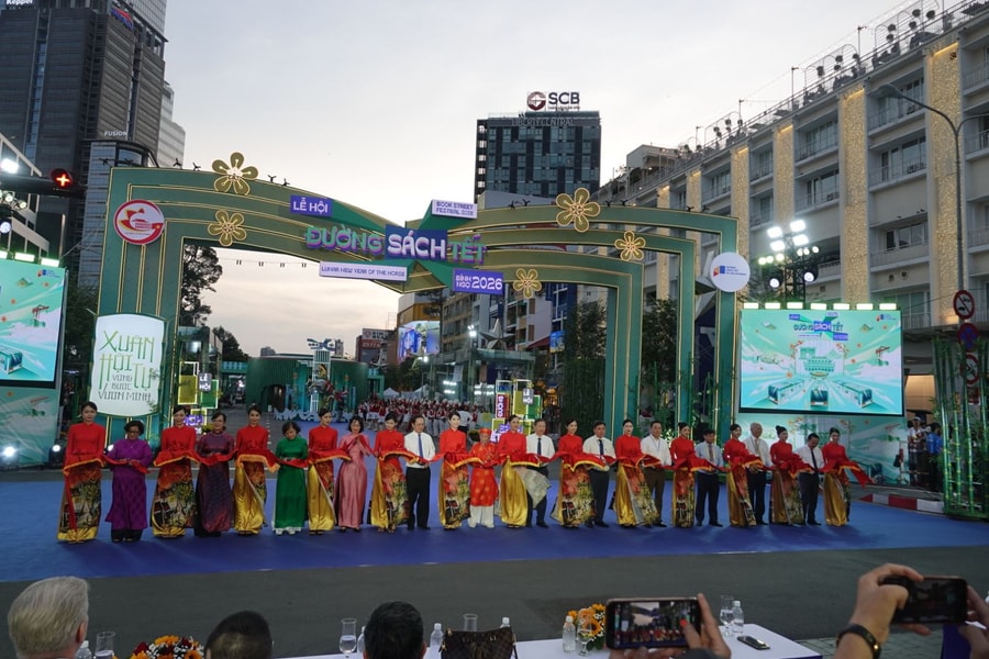 Lễ hội Đường sách Tết TP Hồ Chí Minh đạt doanh thu gần 8,2 tỷ đồng