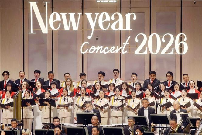 Chương trình hòa nhạc ‘New Year Concert 2026’ chào Xuân Bính Ngọ