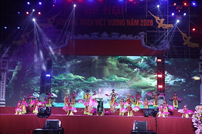 Hưng Yên: Khai mạc Lễ hội Đền thờ Triệu Việt Vương năm 2026