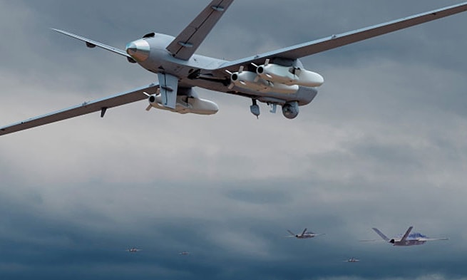 Công ty Mỹ muốn biến UAV tuần thám thành 'xe tải tên lửa'