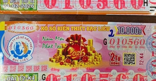 Xổ số miền Nam: Một đại lý liên tục bán trúng độc đắc đài Bạc Liêu