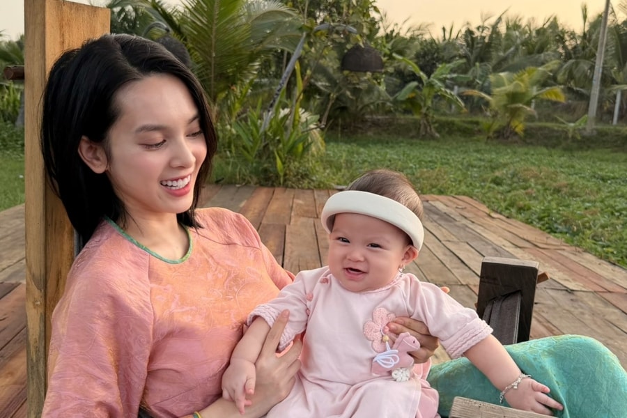 Cuộc sống tại nhà vườn của Quỳnh Lương