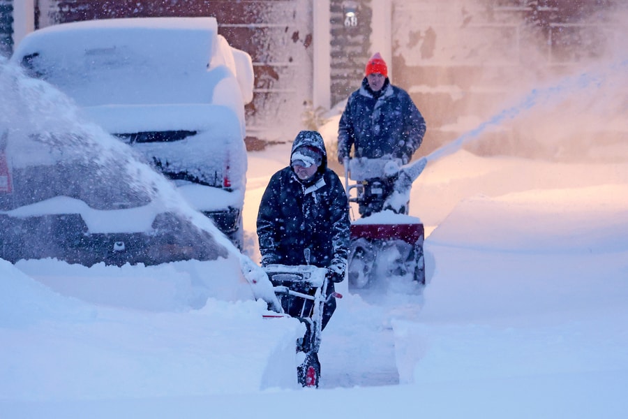 Đông Bắc Mỹ tê liệt trong 'sa mạc trắng'