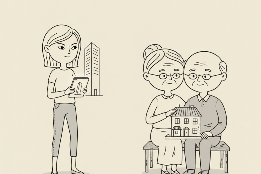 Đau đáu về khối tài sản của bố mẹ chồng