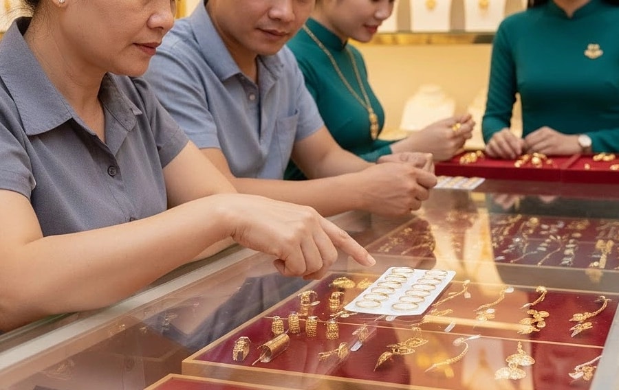 Vàng nhẫn 0,1 chỉ nhưng tiền công 40 nghìn đồng là đắt hay rẻ?