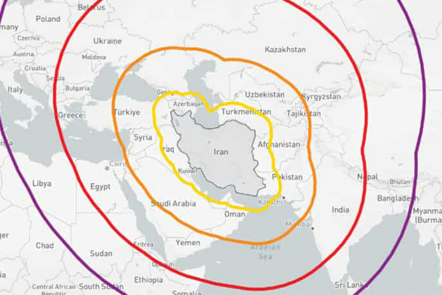 Loạt tên lửa đạn đạo 'có thể đe dọa căn cứ Mỹ và châu Âu' của Iran