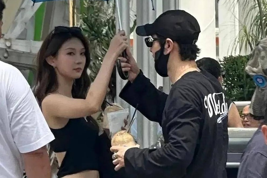 Danh tính cô gái kém 22 tuổi bên Huỳnh Hiểu Minh