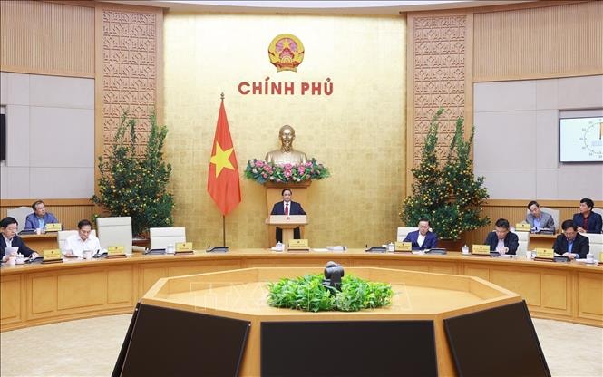 Thủ tướng chủ trì Phiên họp Chính phủ chuyên đề xây dựng pháp luật tháng 2