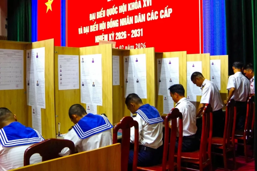 218 khu vực được bỏ phiếu sớm