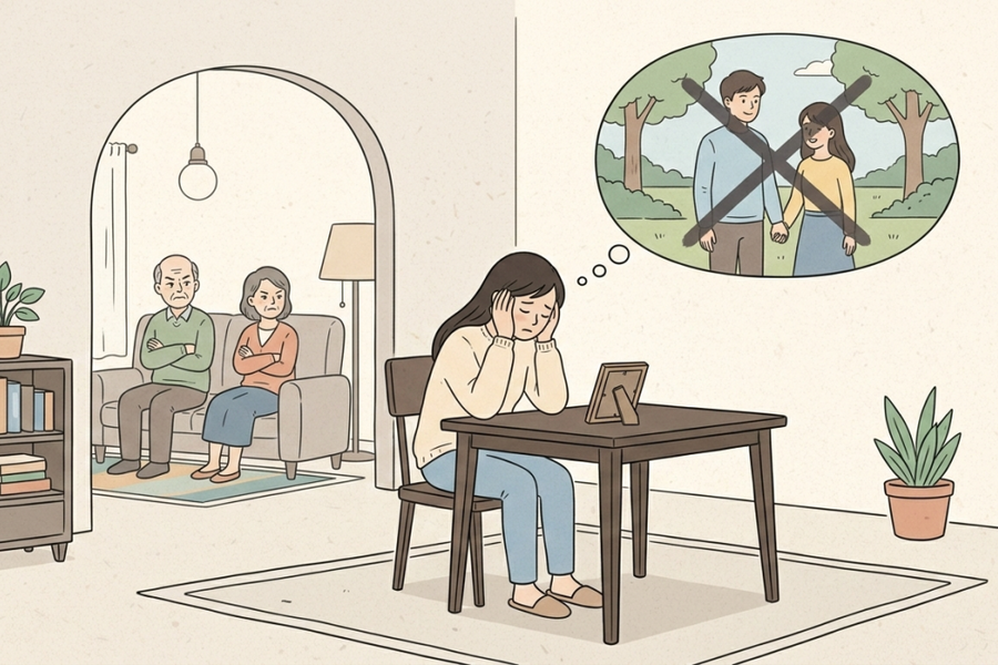 Mẹ không chấp nhận anh làm rể dù chúng tôi đã bàn chuyện cưới xin