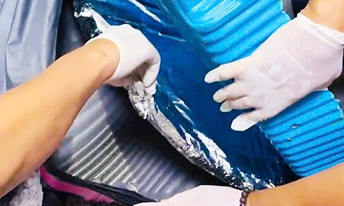 Người phụ nữ nước ngoài mang 4,5 kg cocaine khi quá cảnh ở Tân Sơn Nhất