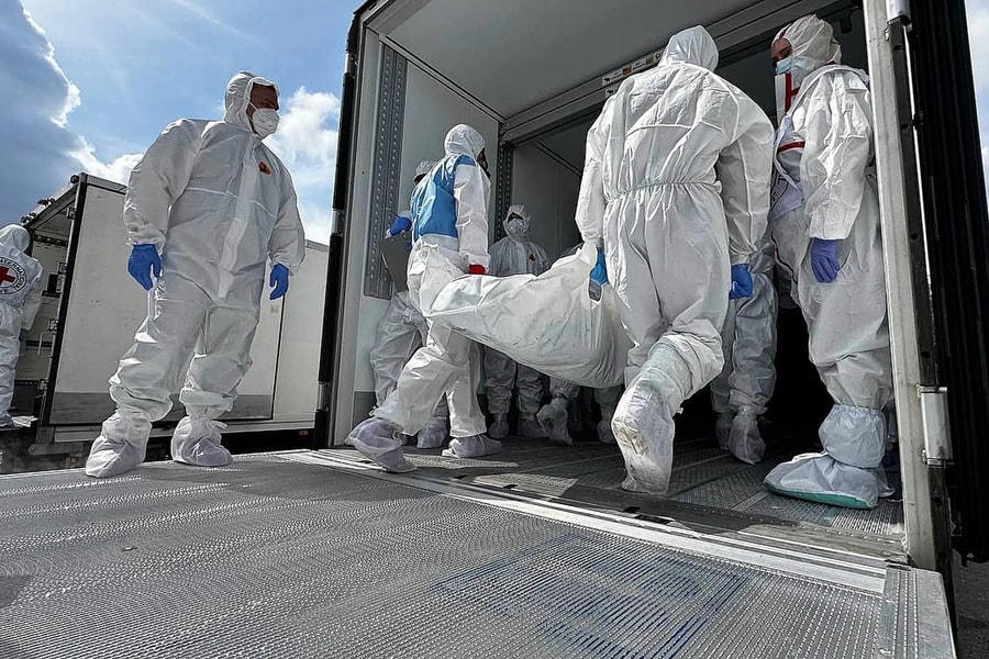 Nga bàn giao 1.000 thi thể binh sĩ cho Ukraine