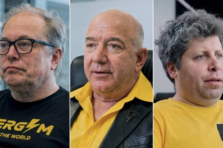 Quảng cáo gây sốt với viễn cảnh 'CEO công nghệ già đi, AI thống trị'