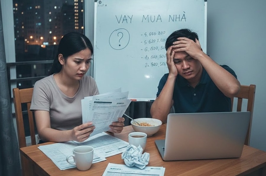 Thu nhập 70 triệu chùn bước mua nhà Sài Gòn vì lãi vay 13%