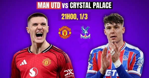 Kênh và link xem trực tiếp MU đấu Crystal Palace ngày 1/3