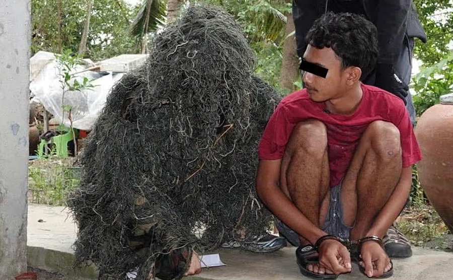 Muôn kiểu hóa trang bắt tội phạm của cảnh sát Thái Lan