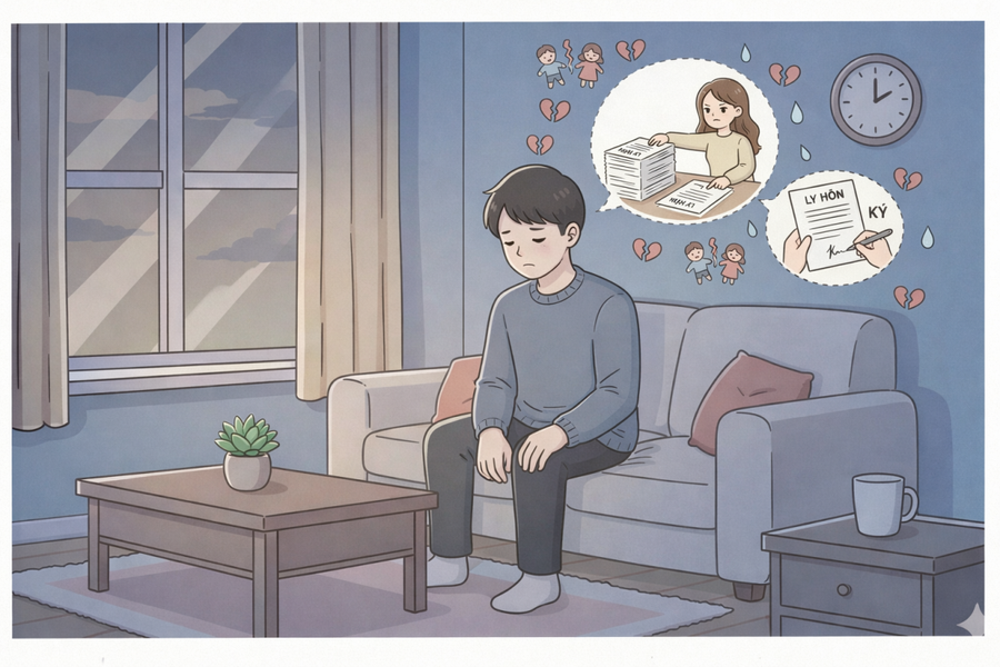 Khó đối diện với bố mẹ, họ hàng khi vừa cưới xong đã phải ly hôn