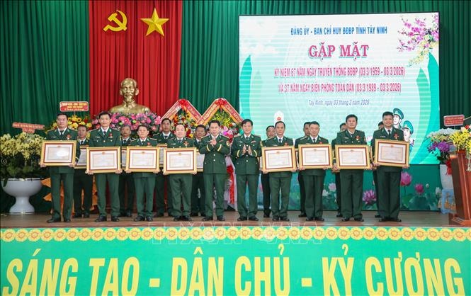 Ngày Biên phòng toàn dân 3/3: Vinh danh các cá nhân có thành tích tiêu biểu