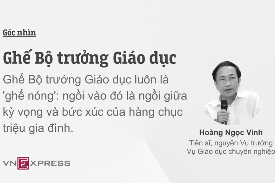 Ghế Bộ trưởng Giáo dục