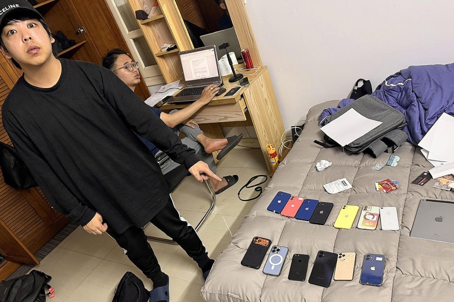 Nhóm nghi phạm lập 'cứ điểm' ở Hà Nội, giả danh cảnh sát Nhật Bản lừa đảo