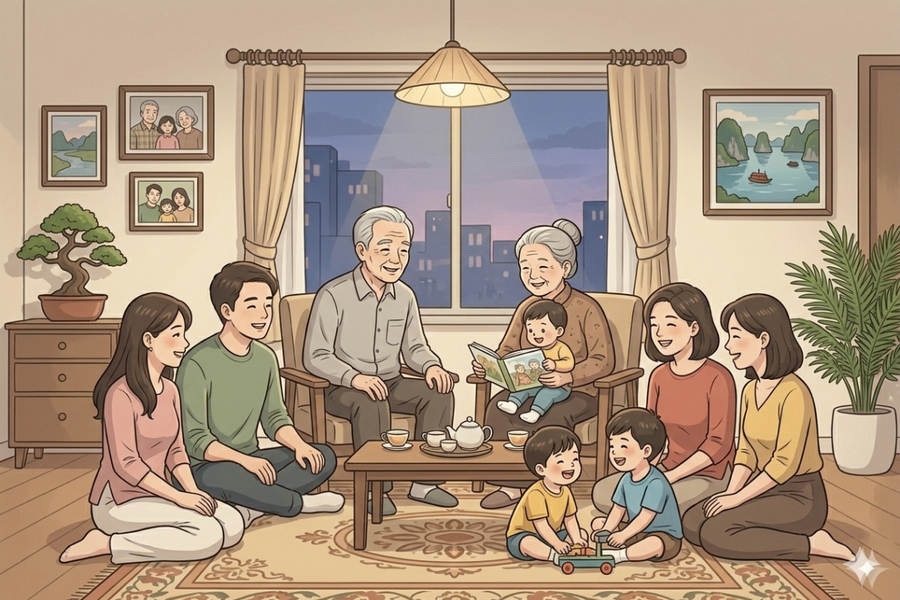 Chị em tôi được chia đất tiền tỷ nhưng để nguyên cho bố mẹ trồng rau