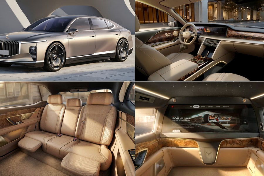 Lạc Hồng 900S - sedan cao cấp cho ông chủ sắp ra mắt