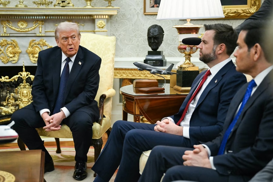 Tổng thống Trump bác cáo buộc Israel ép Mỹ tấn công Iran