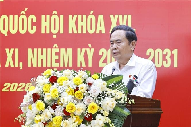 Chủ tịch Quốc hội tiếp xúc cử tri xã Đông Thạnh, TP. Hồ Chí Minh