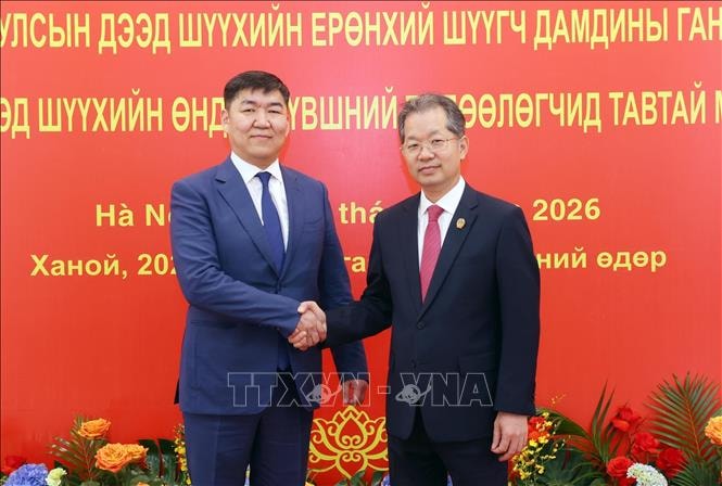 Tòa án Việt Nam – Mông Cổ thúc đẩy quan hệ hợp tác