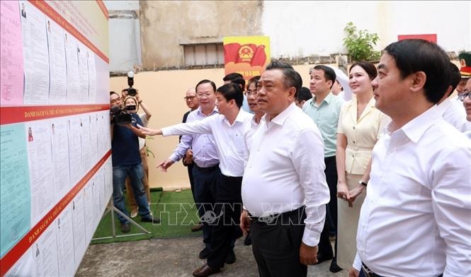 Phát động phong trào thi đua để bầu cử trở thành ngày hội lớn của đất nước