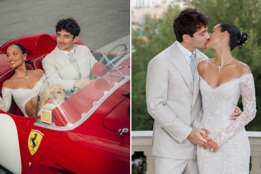 Sao F1 lái siêu xe cổ 12 triệu USD trong ngày cưới