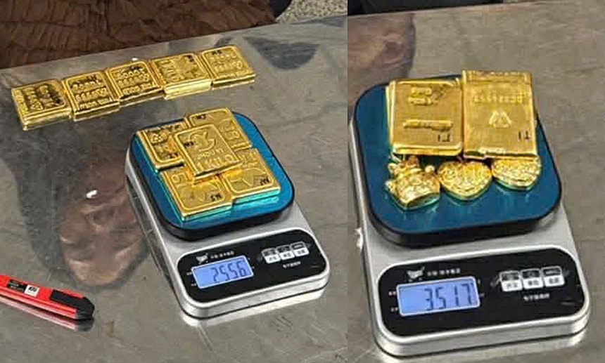 4 người giấu hơn 12 kg vàng ở 'chỗ kín', nhập cảnh Việt Nam