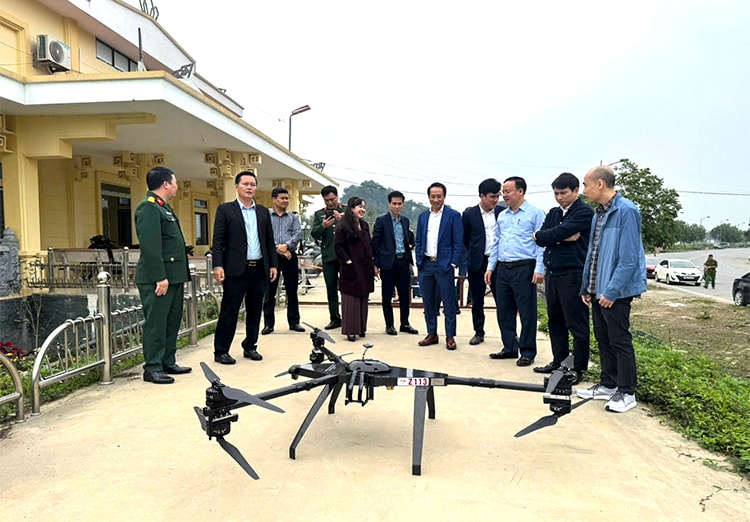 Bay thực nghiệm UAV phục vụ quản lý và tổ chức Lễ hội Du lịch Chùa Hương 2026