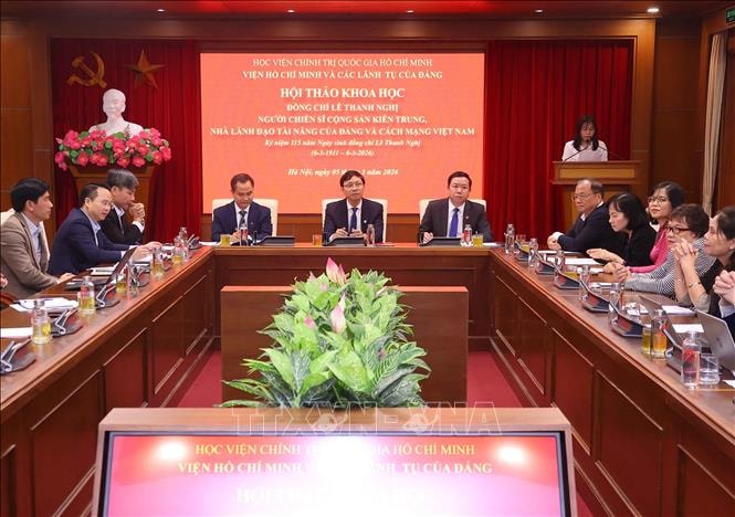 Đồng chí Lê Thanh Nghị - Người chiến sĩ cộng sản kiên trung, nhà lãnh đạo tài năng