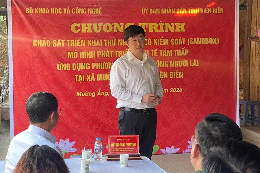 Nghiên cứu thử nghiệm UAV để phát triển nông nghiệp Điện Biên