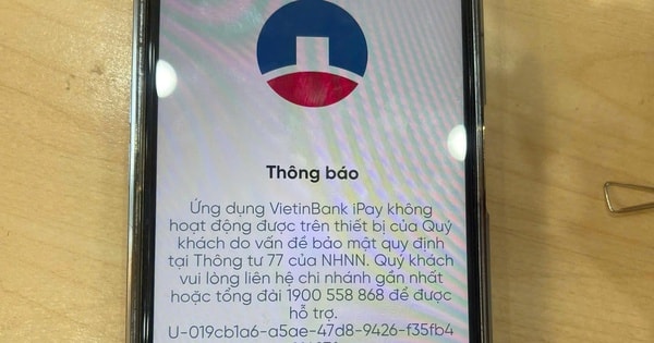 Nhiều người tá hỏa vì bất ngờ bị khóa ứng dụng ngân hàng